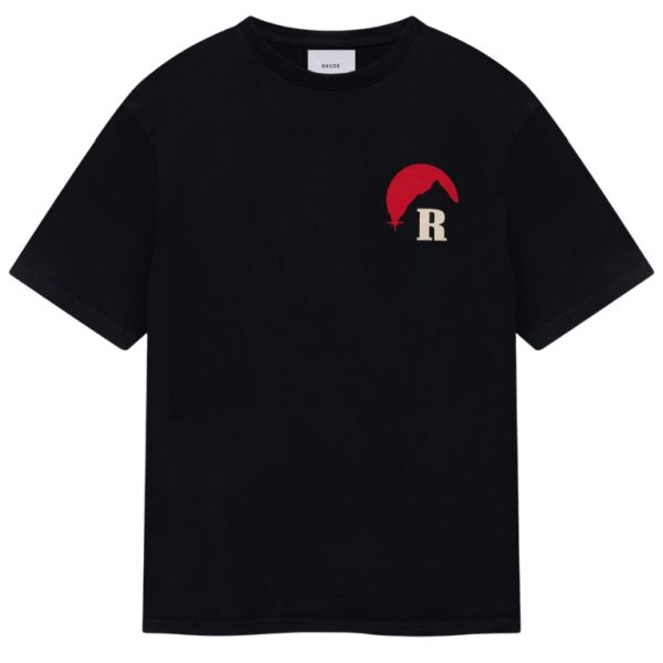 Rhude Moonlight Regatta T-shirt Zwart