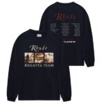 Rhude USVI Regatta Tour Longsleeve T-shirt Zwart