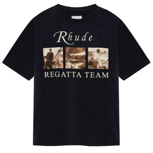 Rhude USVI Regatta Tour T-shirt Zwart