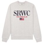Sporty & Rich Nautical Embroidered Sweater Grijs