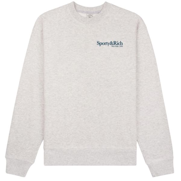 Sporty & Rich Run Club Sweater Grijs