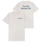 Sporty & Rich Run Club T-shirt Grijs