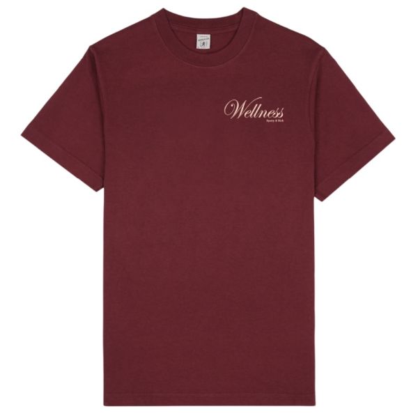 Sporty & Rich Soho T-shirt Bordeaux