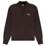 The New Originals Emblem Half Zip Sweater Bruin