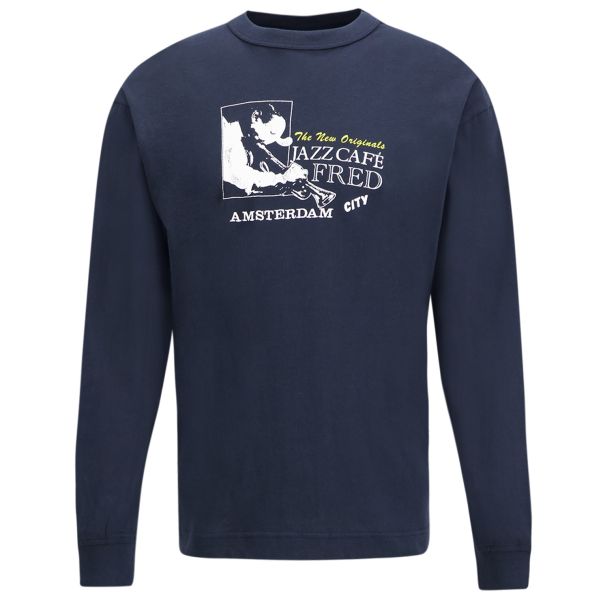 The New Originals Jazz Cafe Longsleeve T-shirt Navy