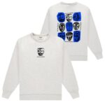 The New Originals Mask Sweater Grijs