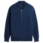 Tommy Hilfiger Full Milano Baseball Vest Navy