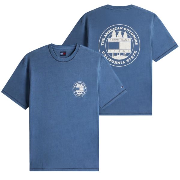 Tommy Jeans Relaxed Outdoor T-shirt Navy