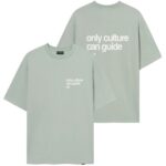 Don’t Waste Culture Oshimi T-shirt Licht blauw
