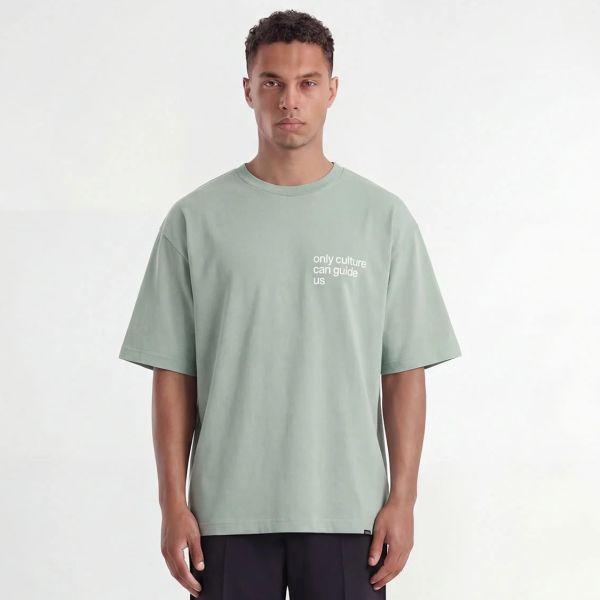 Don’t Waste Culture Oshimi T-shirt Licht blauw