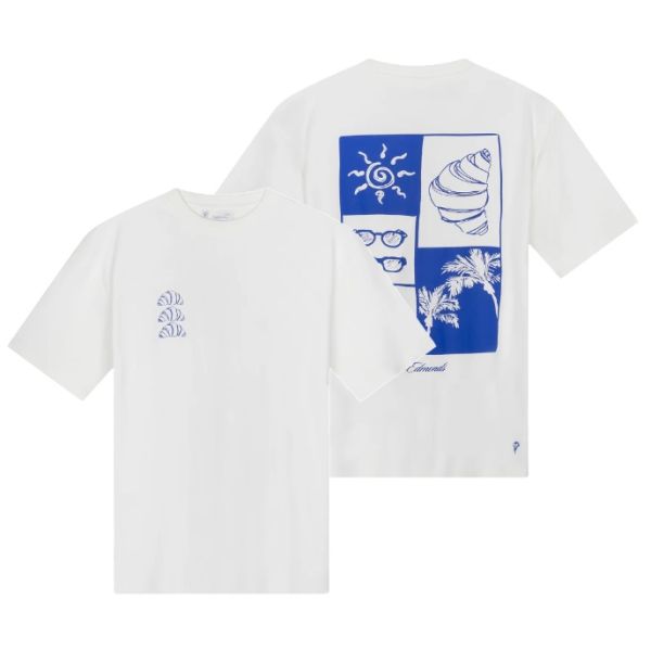 Edmonds Le Croissant T-shirt Off White