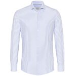 Pure Functional Striped Overhemd Licht blauw