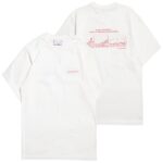 The Savage Report Laying Down T-shirt Off White