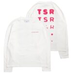 The Savage Report TSR Optic Longsleeve T-shirt Off White/Roze