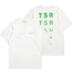 The Savage Report TSR Optic T-shirt Wit/Groen