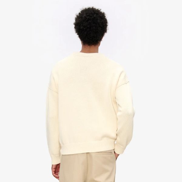 A.P.C. Leo Pullover Sweater Off White