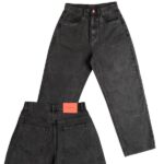 BeWider Super Loose Jeans Antraciet