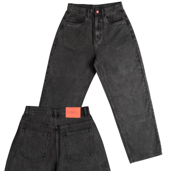 BeWider Super Loose Jeans Antraciet