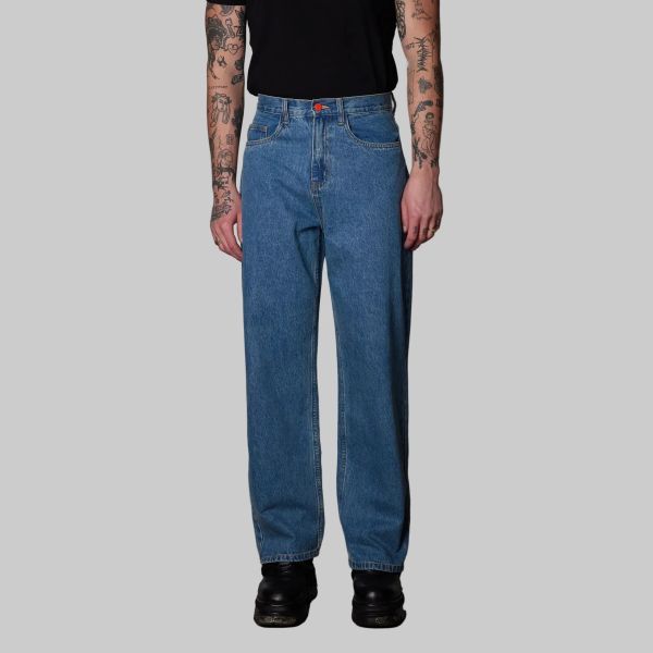 BeWider Super Loose Jeans Blauw