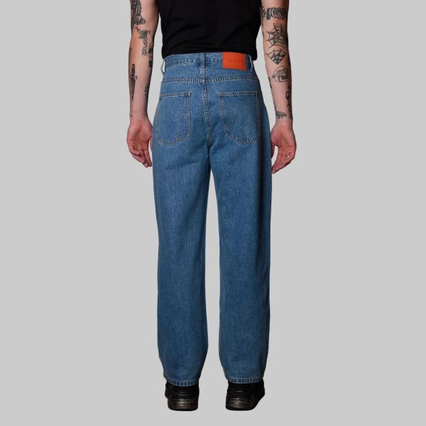 BeWider Super Loose Jeans Blauw