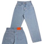 BeWider Super Loose Jeans Licht Blauw