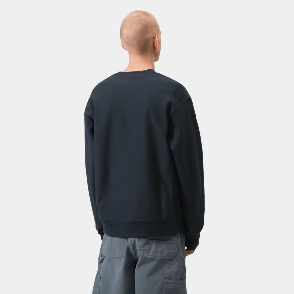 Carhartt WIP American Script Sweater Navy