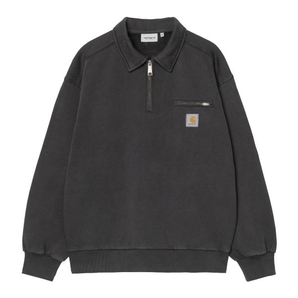Carhartt WIP Half Zip Detroit Sweater Zwart