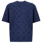 Casablanca Applique Monogram T-shirt Navy