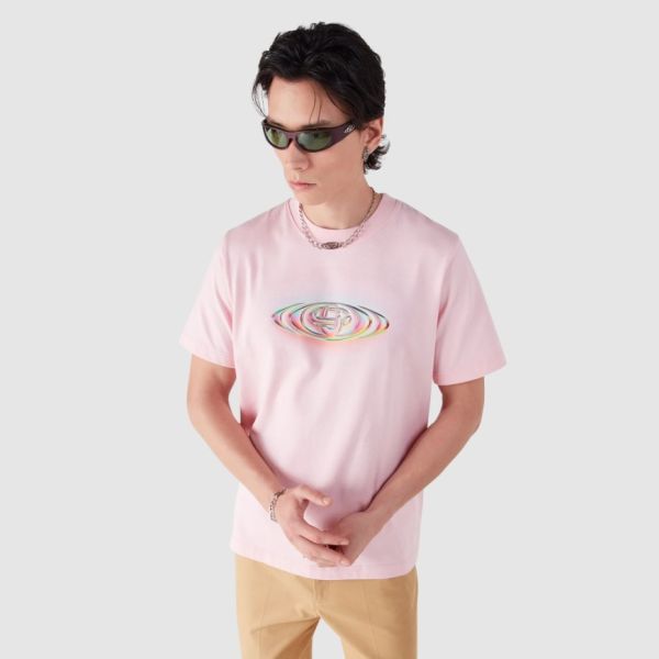 Casablanca Glass Logo T-shirt Roze