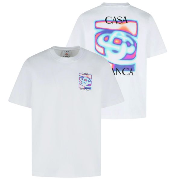 Casablanca Heat Map T-shirt Wit