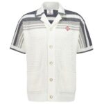 Casablanca Tennis Crochet Overhemd Wit