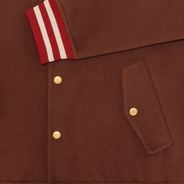 Drôle De Monsieur Drôle Laine Bomber Jack Bruin