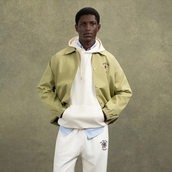 Drôle De Monsieur Slogan Rose Vest Licht Groen