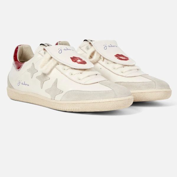 Duke + Dexter Plus Duke Kiss Sneaker Wit