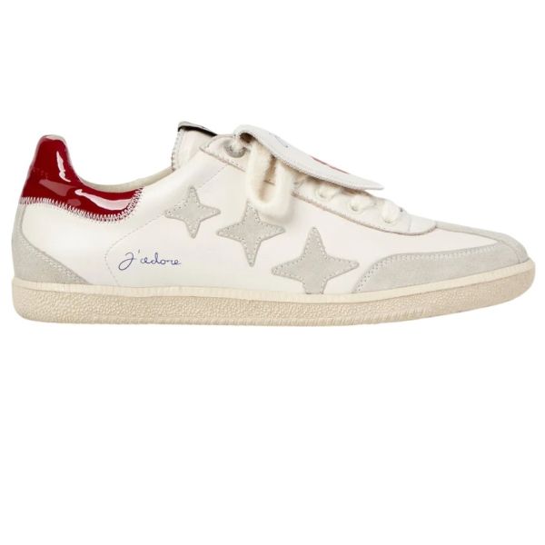 Duke + Dexter Plus Duke Kiss Sneaker Wit