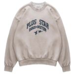 Duke + Dexter Plus Star Sweater Off White