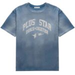 Duke + Dexter Plus Star Washed T-shirt Navy