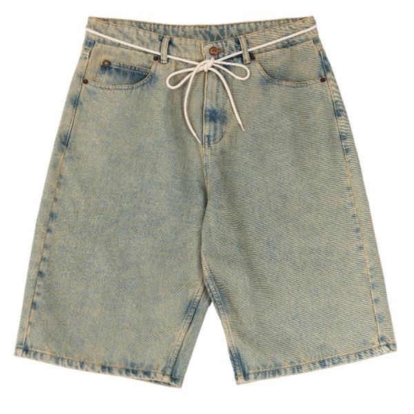 Goodies Sportive Dirty Denim Korte Broek Blauw