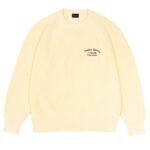 Goodies Sportive Insignia Knit Sweater Geel