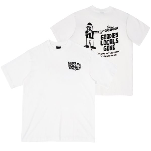 Goodies Sportive Prime Pitch Locals T-shirt Wit