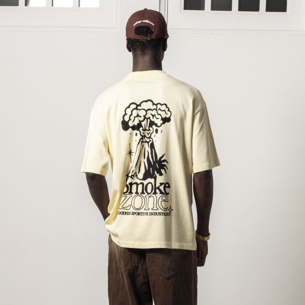 Goodies Sportive Smoke Zone T-shirt Off White