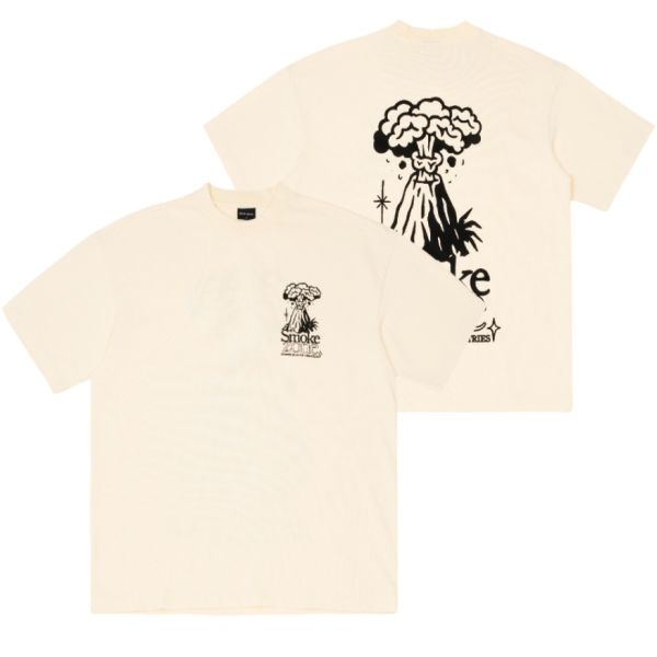 Goodies Sportive Smoke Zone T-shirt Off White