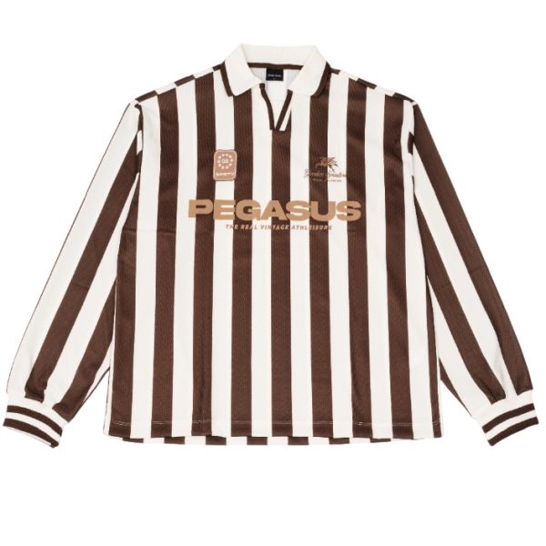 Goodies Sportive Vintage Football T-shirt Off White/Bruin