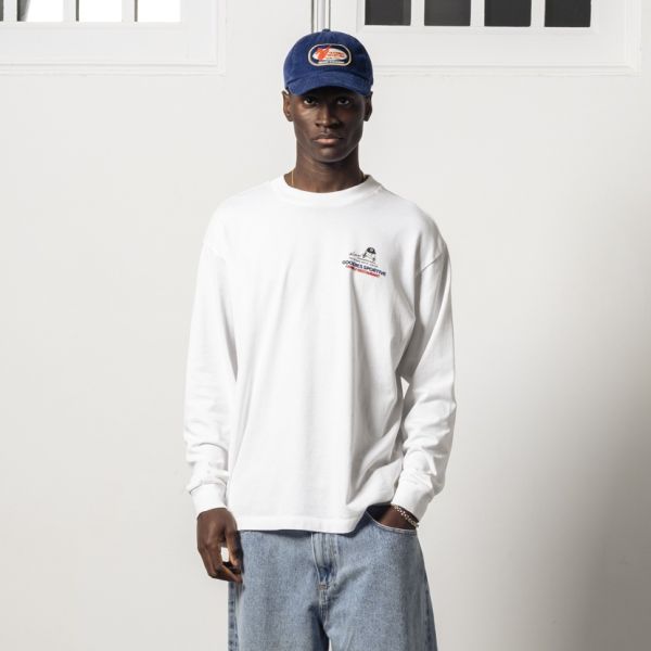 Goodies Sportive Whole Meal Longsleeve T-shirt Wit