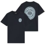 Lyle & Scott Borders Label Graphic T-shirt Navy