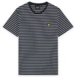 Lyle & Scott Breton T-shirt Navy/Wit