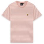Lyle & Scott Breton T-shirt Roze/Wit