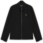 Lyle & Scott Mesh Back Funnel Neck Softshell Jack Zwart