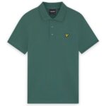 Lyle & Scott Plain Polo Donker Groen