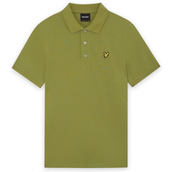 Lyle & Scott Plain Polo Groen